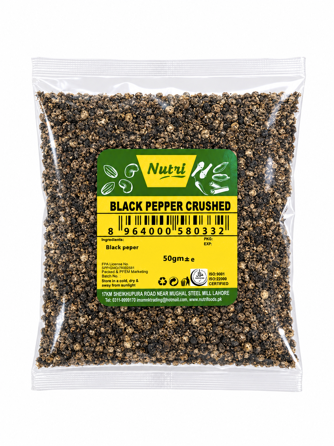 Black Pepper Crushed โ Premium Crushed Pepper