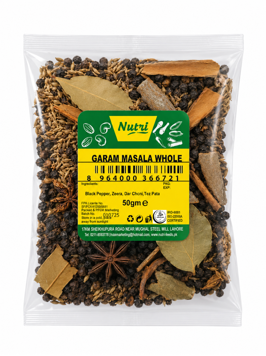 Garam Masala Whole โ Premium Quality