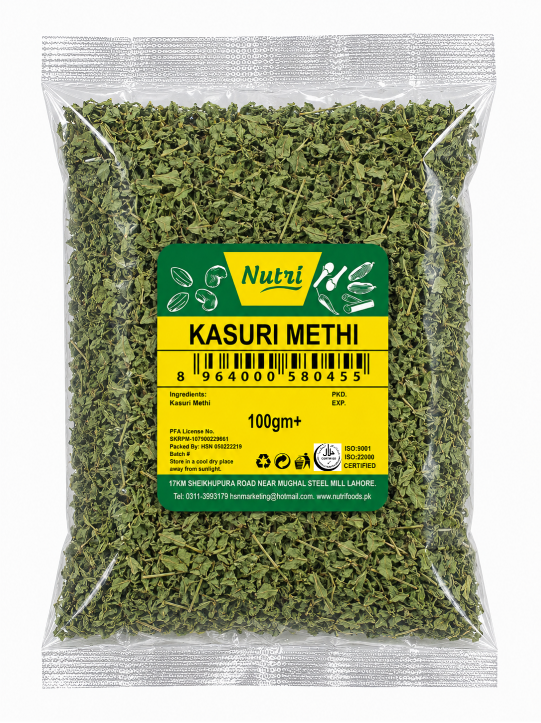 Kasuri Methi โ Premium Dried Fenugreek Leaves