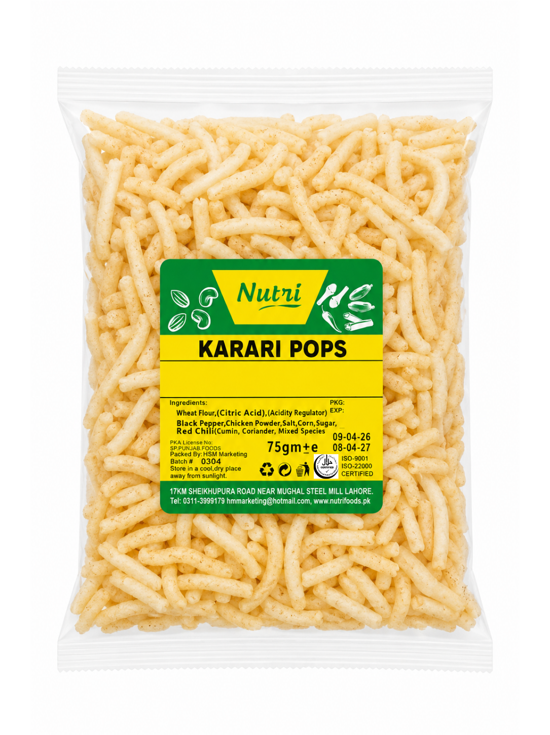 Karari Pops โ Extra Crunchy Snack Pops