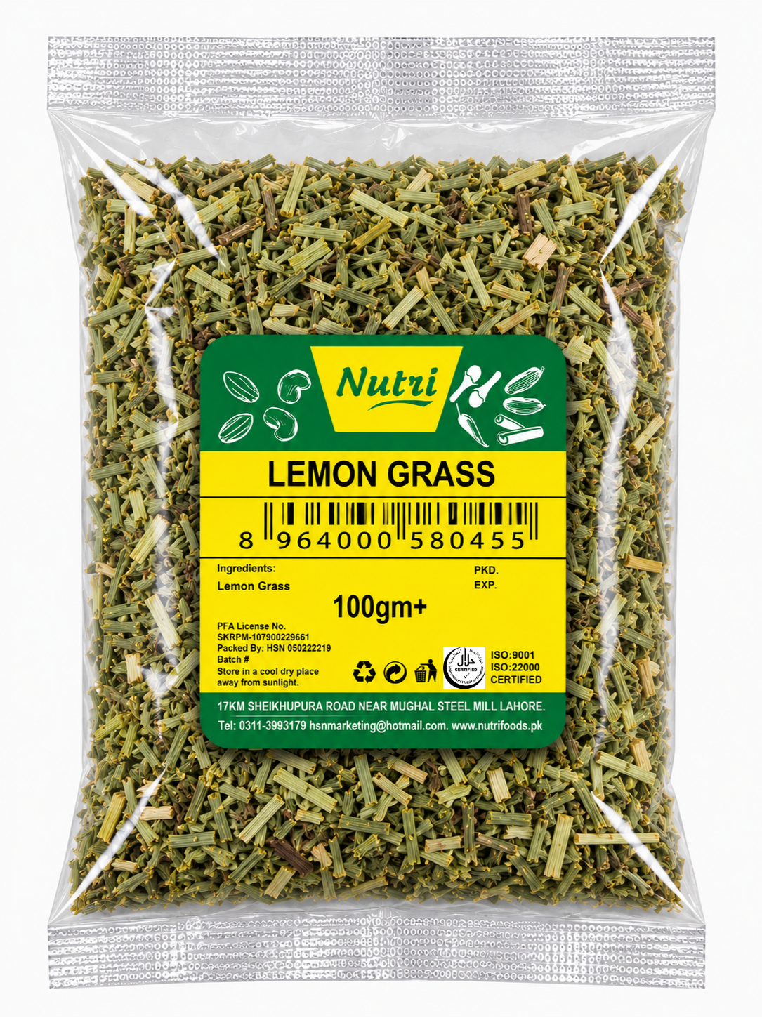 Lemongrass โ Premium Quality Dried Herb