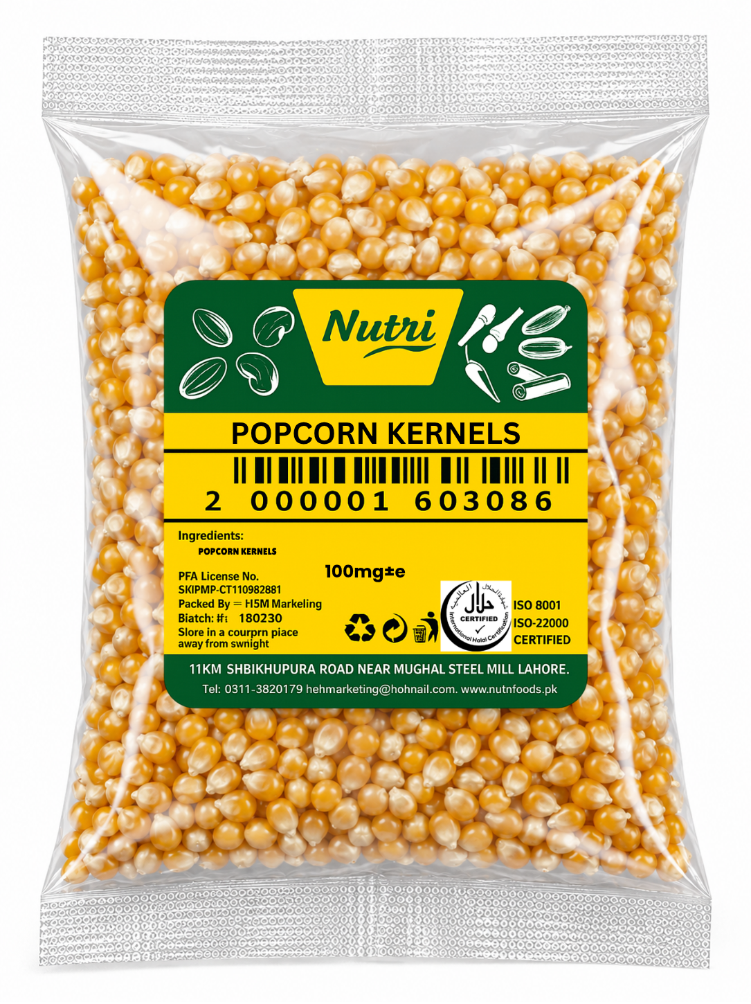 Popcorn Kernels โ Premium Quality Popping Corn