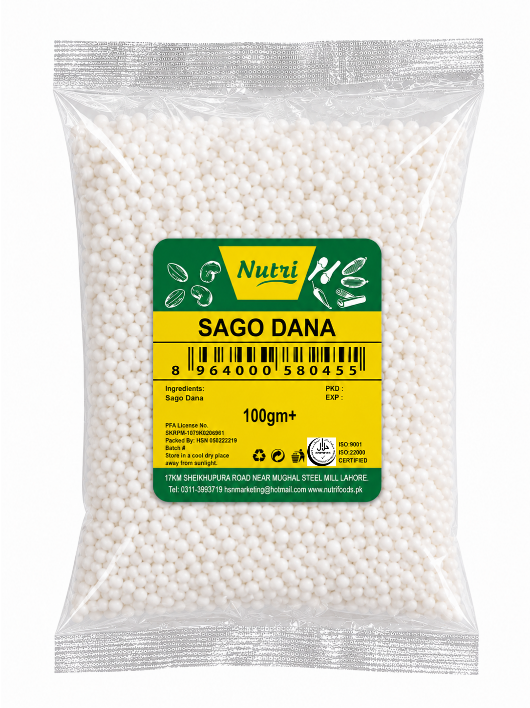Sago Dana โ Premium Quality Tapioca Pearls
