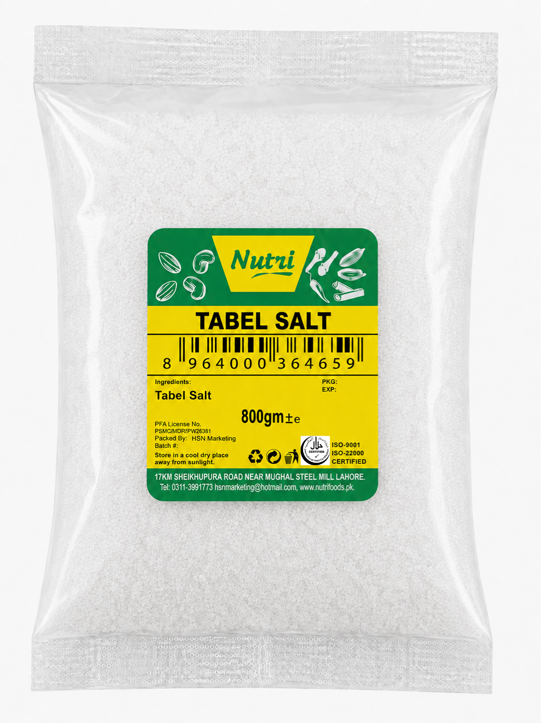 Salt โ Premium Quality Refined Edible Table Salt