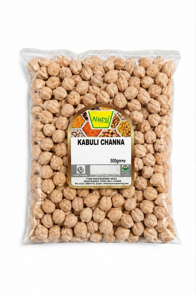 Nutri Chana White Kaabli pouch