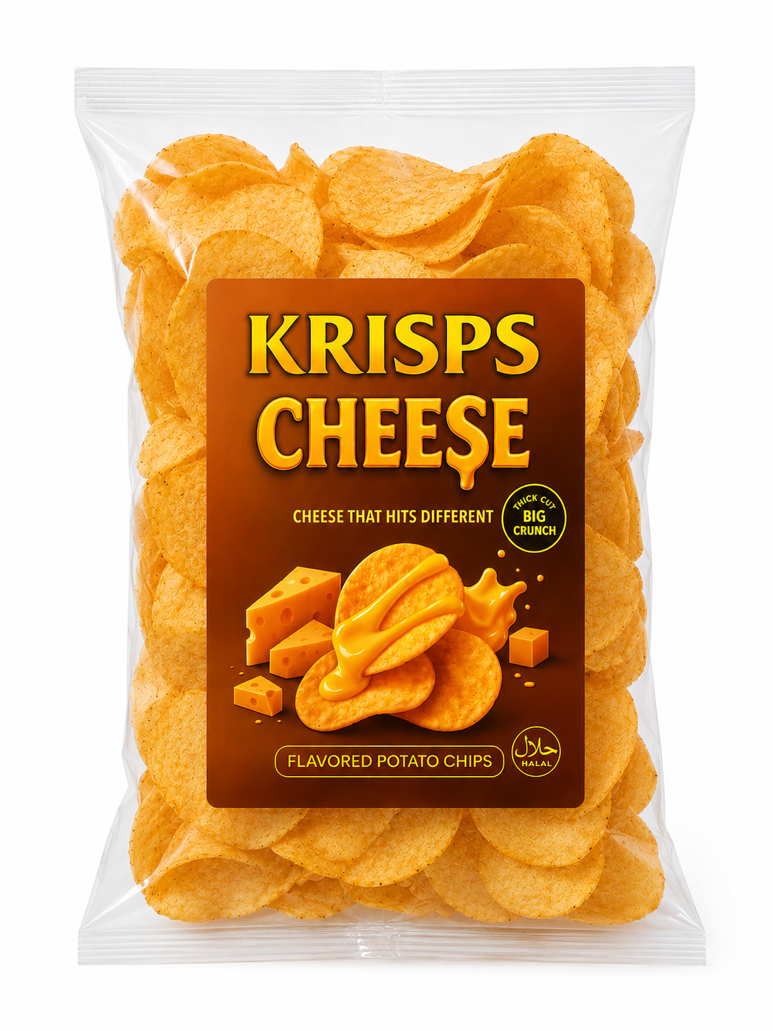Krisps Cheese โ Creamy & Crunchy Cheese Snack