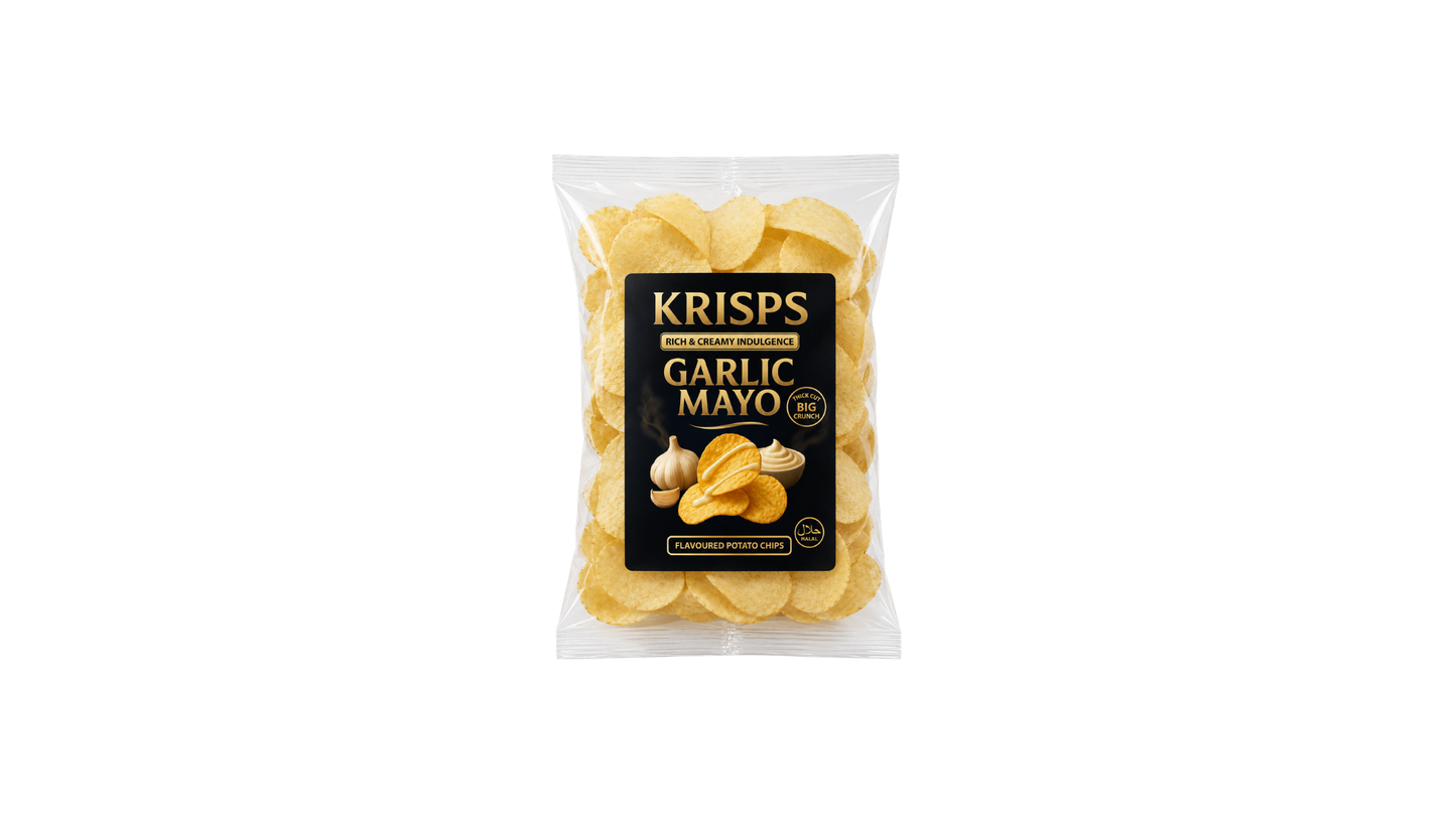 Krisps Garlic Mayo 100g product image