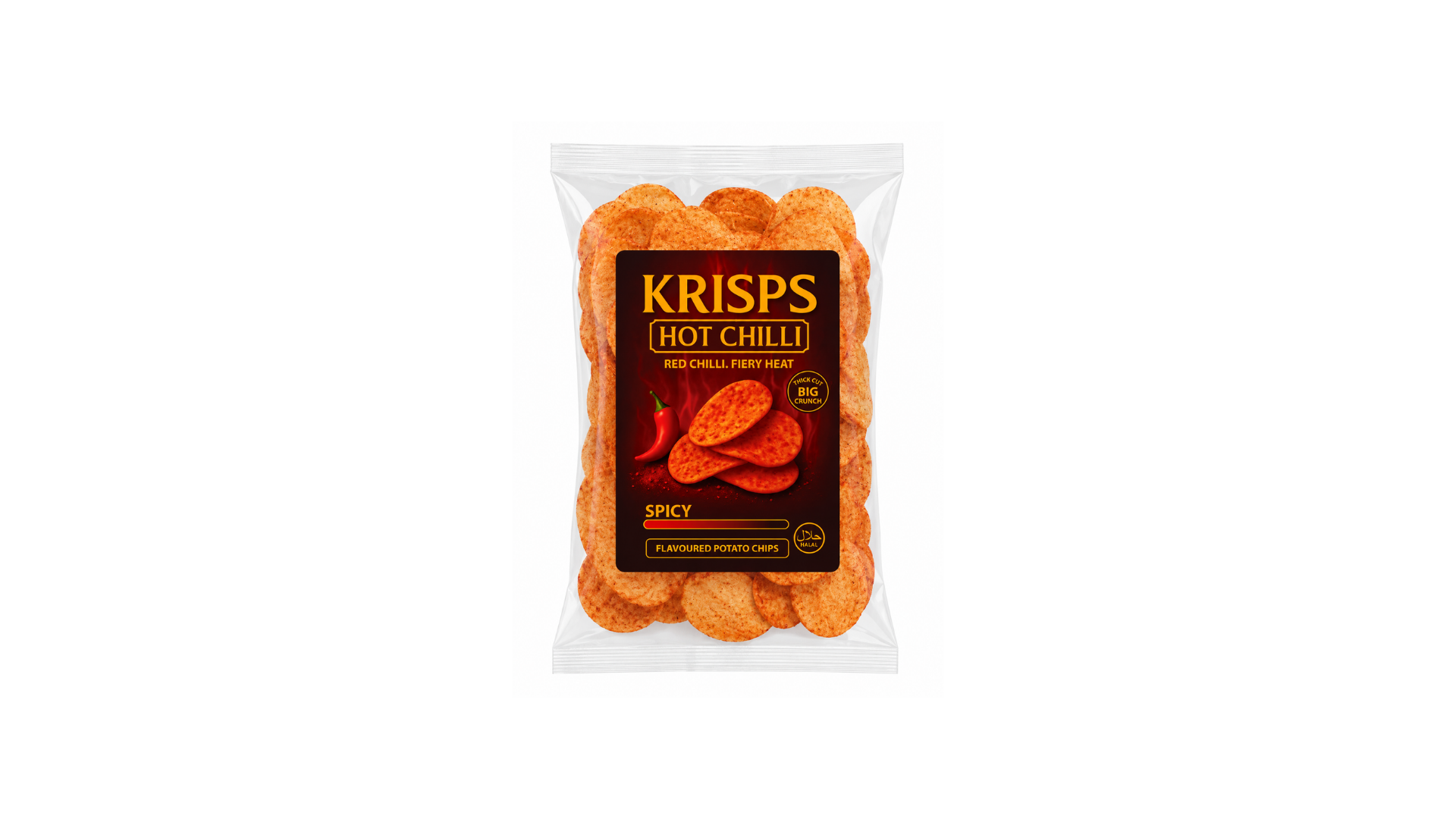 Krisps Hot Chilli 100g product image
