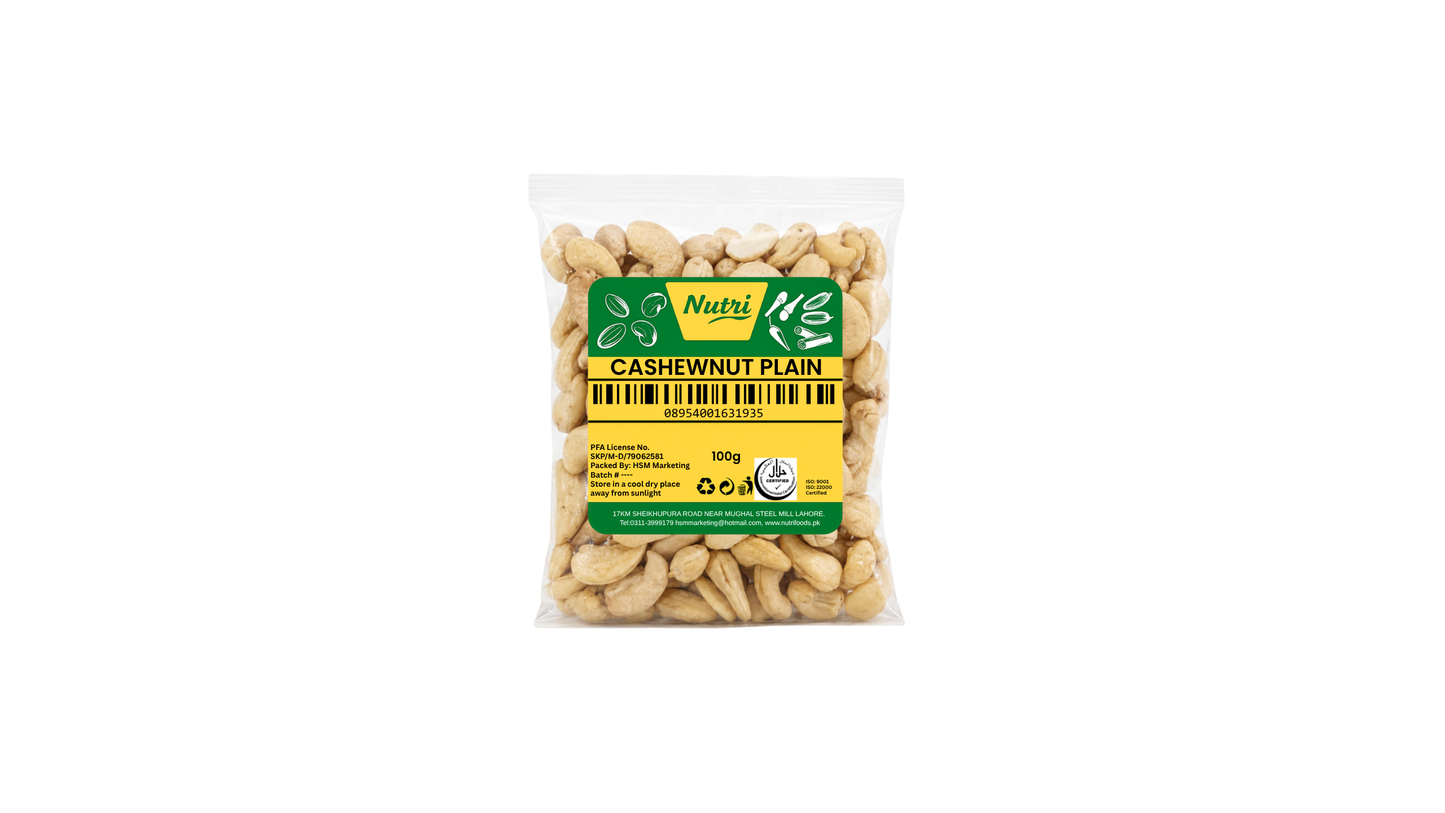 Cashewnut Plain 100g product image