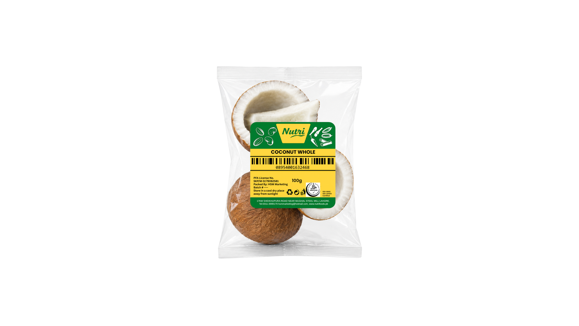 Coconut Whole 100g product image