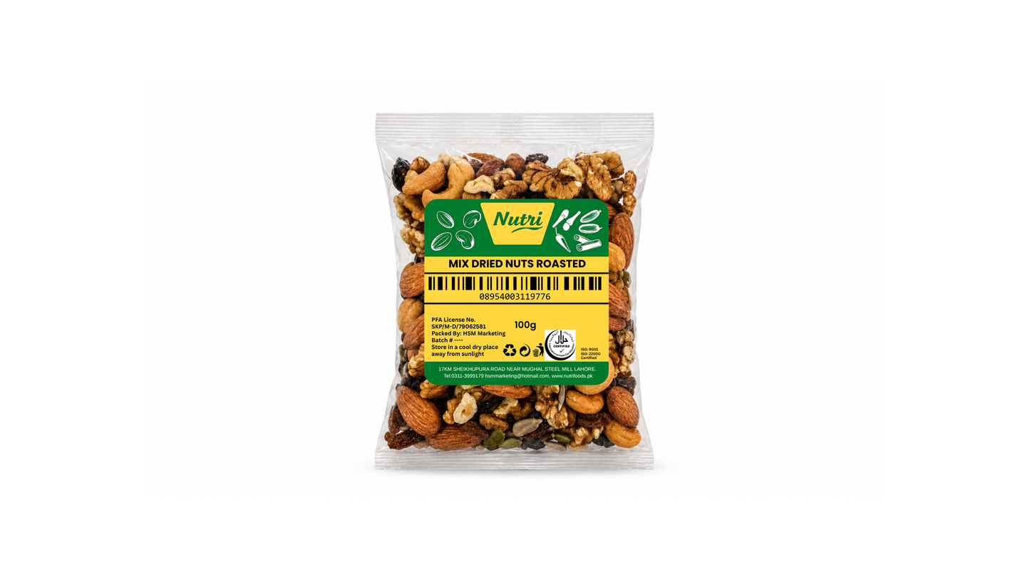 Mix Dried Nuts Roasted 100g product image