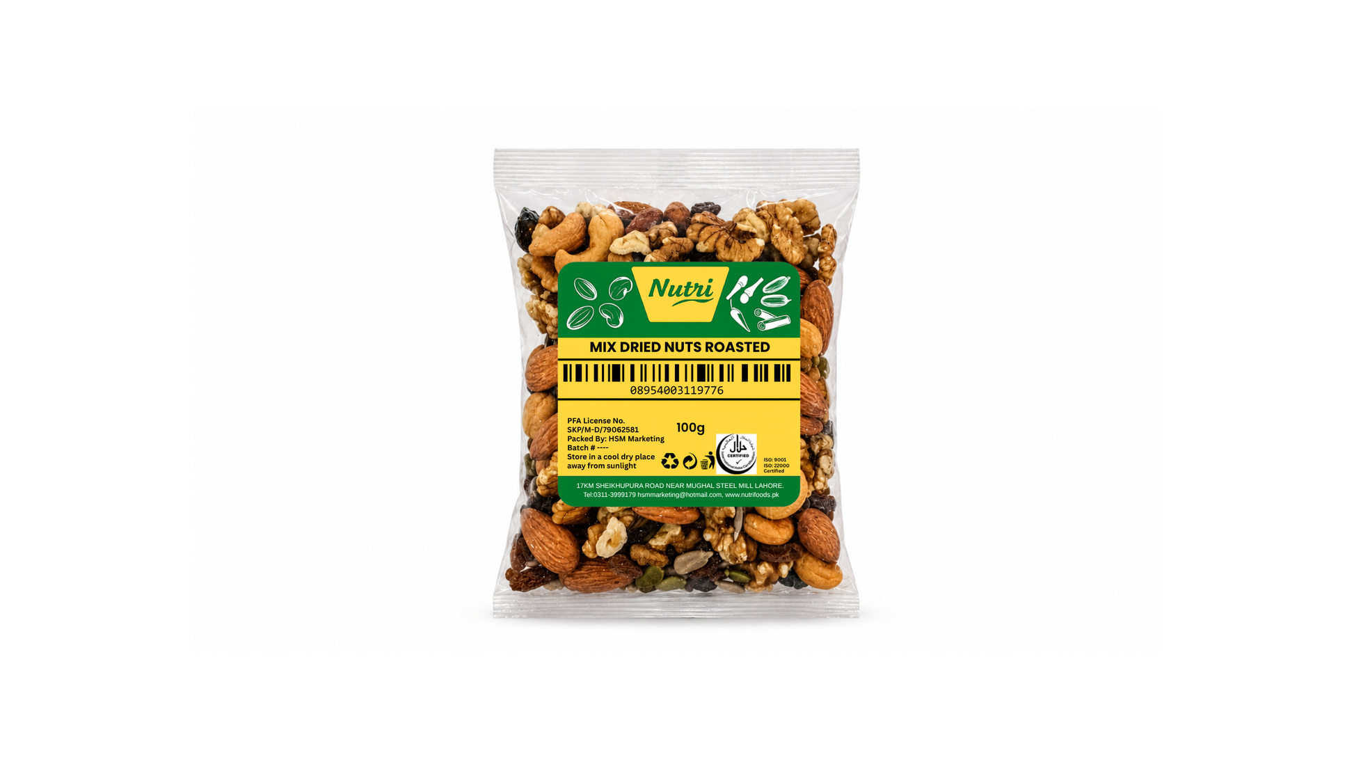 Mix Dried Nuts Roasted 100g product image