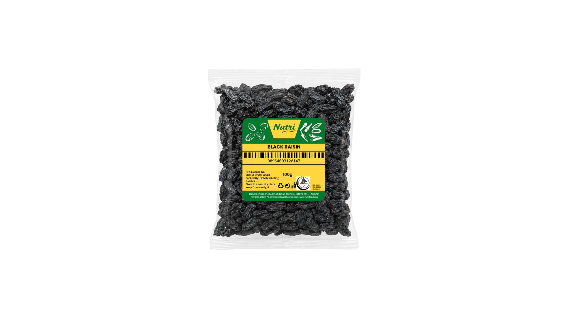 Black Raisin 100g product image