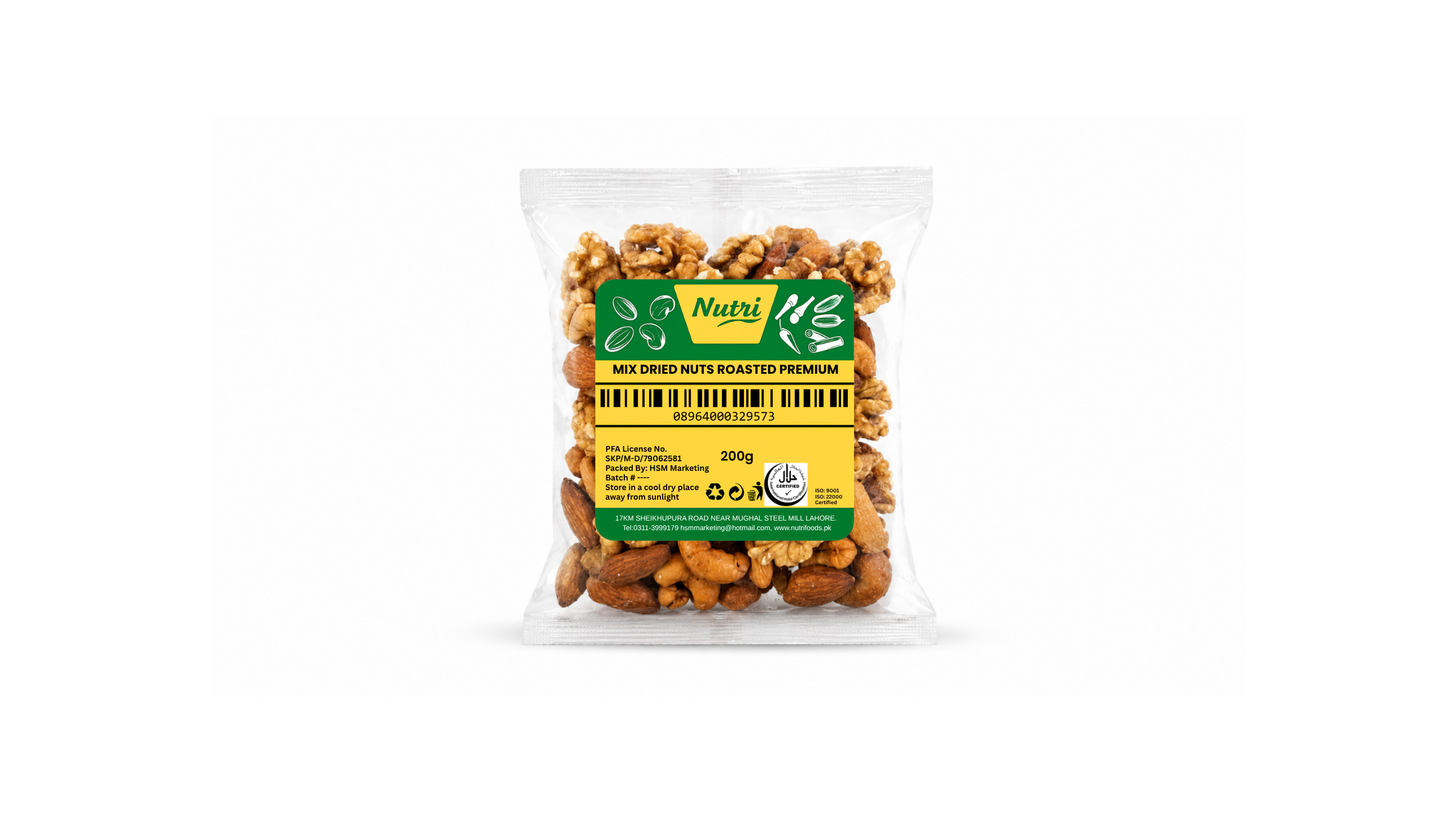 Mix Dried Nuts Roasted Premium 200g product image