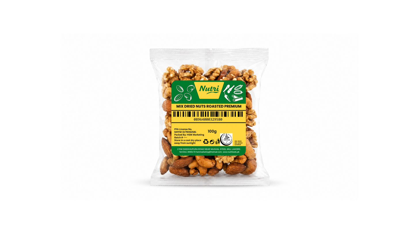 Mix Dried Nuts Roasted Premium 100g product image