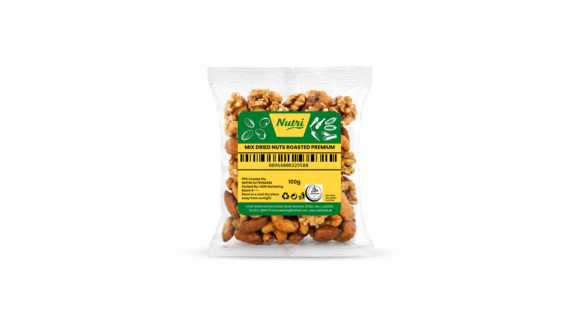 Mix Dried Nuts Roasted Premium 100g product image