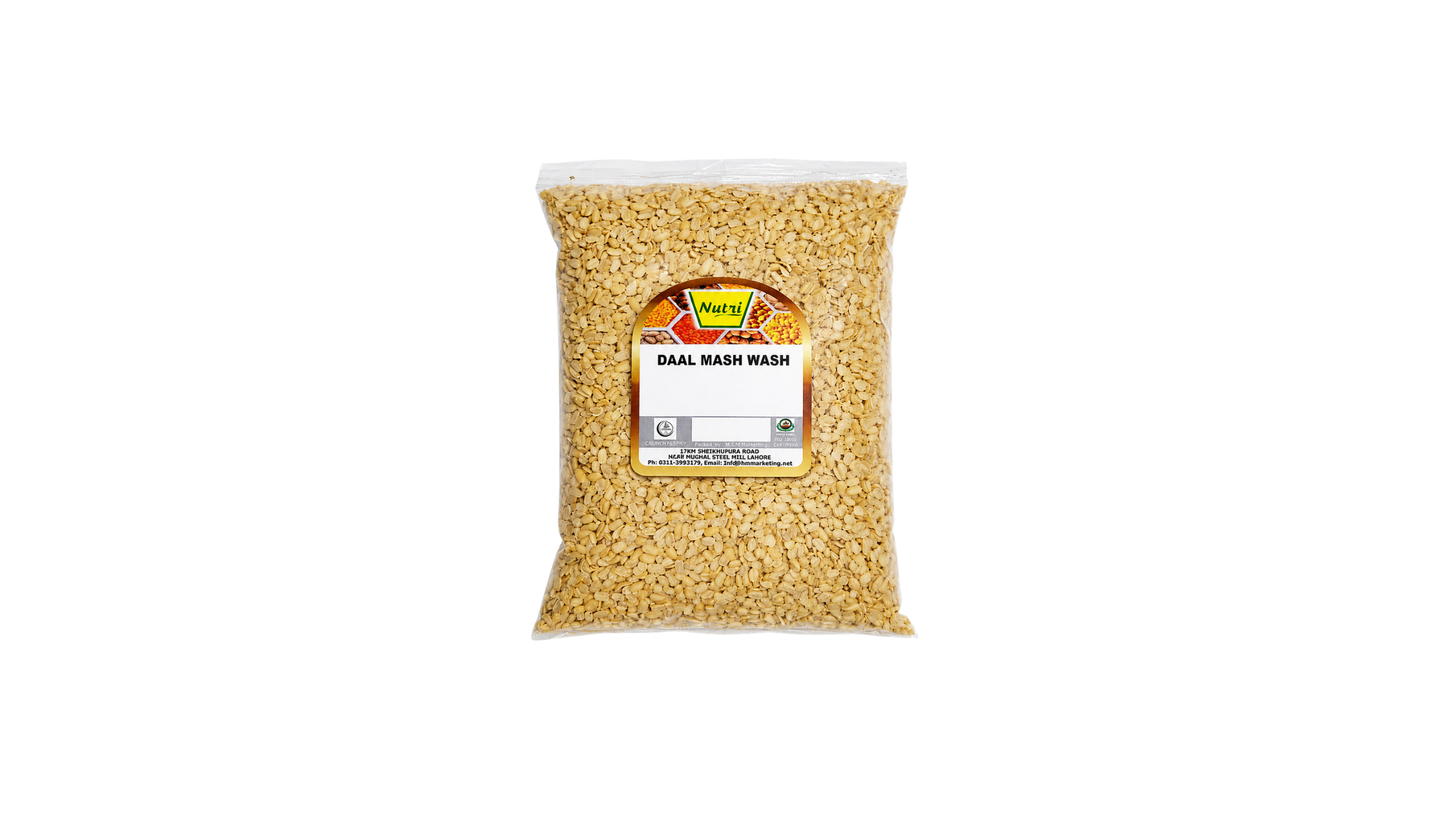 Washed Mash Daal