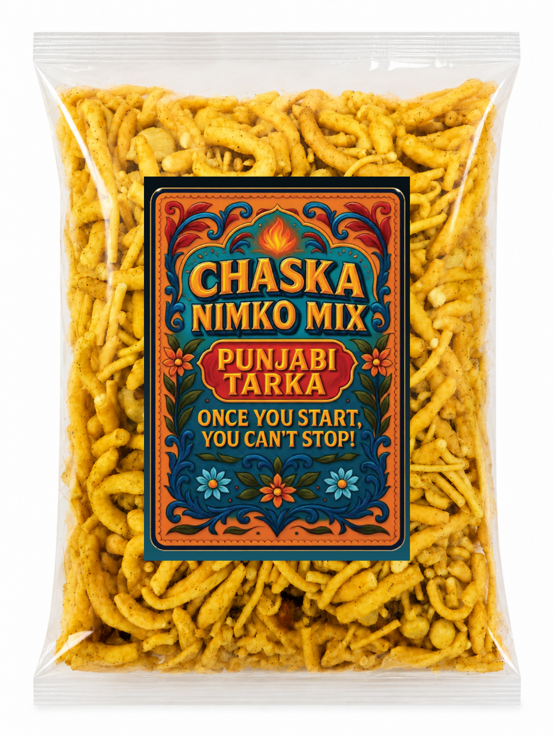 Punjabi Tarka Nimko – Spicy Crunchy Desi Snack Mix