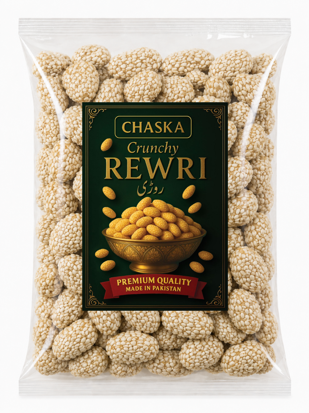 Crunchy Rewri – Traditional Sesame Sweet Delight