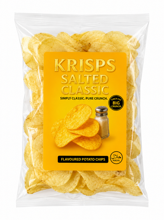 Krisps Salted Classic – Light & Crispy Snack