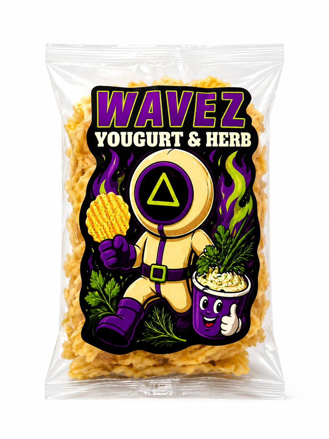 Wavez Yogurt & Herb – Creamy Crispy Potato Chips